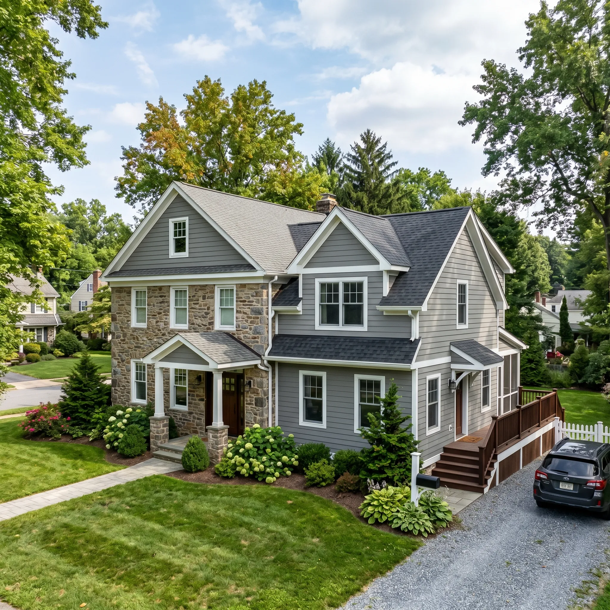 Exterior remodeling in West Chester PA by Double E Construction Ltd