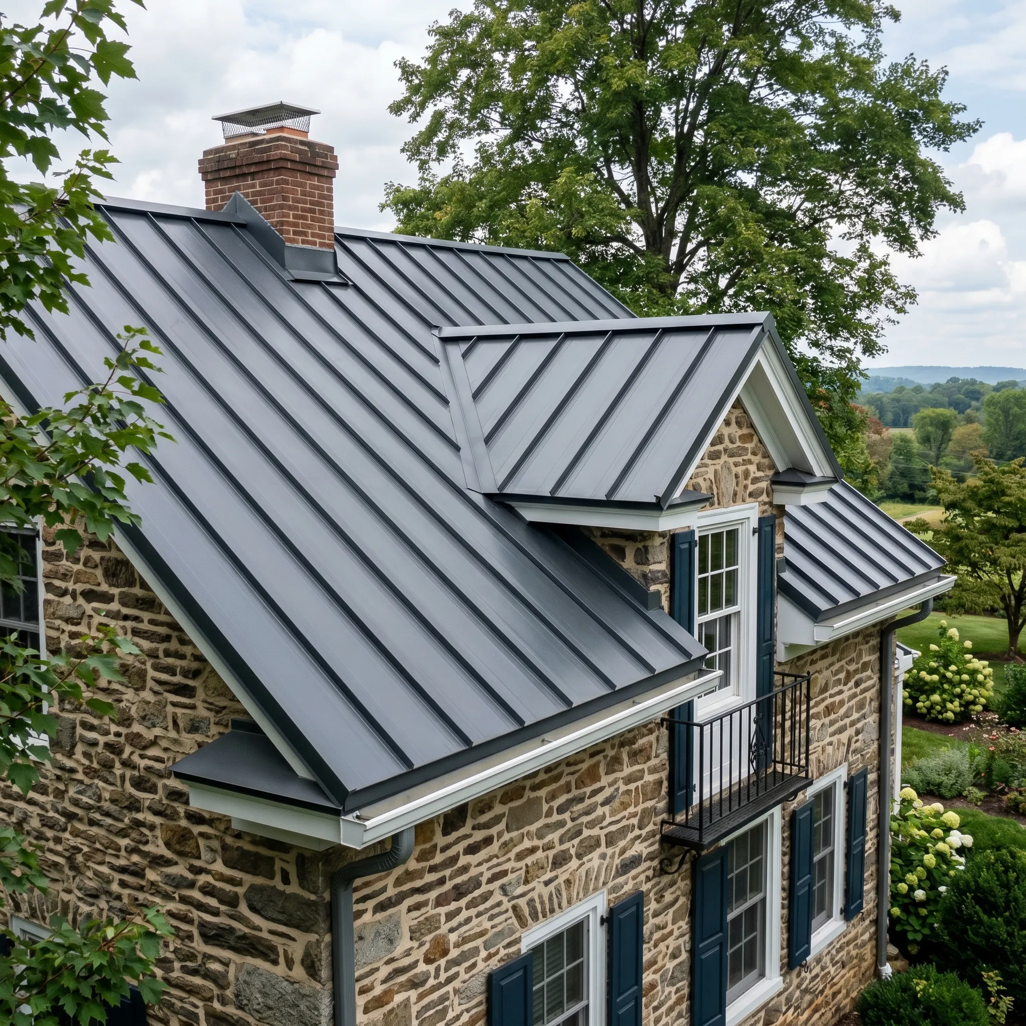 Standing seam metal roofing Pennsylvania
